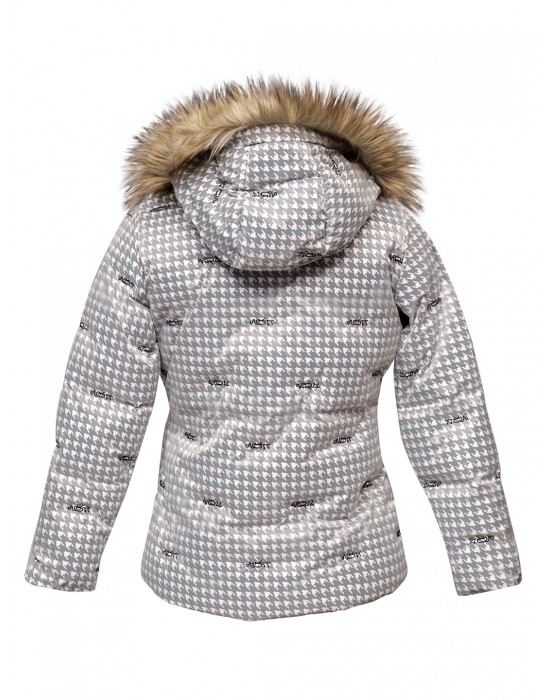 Girls Jacket Quilted Urban Black
